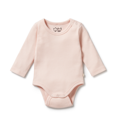 Wilson & Frenchy Pink L/S Bodysuit