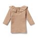 Wilson & Frenchy Fawn Ruffle L/S Top