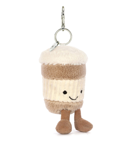 Jellycat Amuseable Coffee-To-Go Bag Charm - PLAY-Soft Toys : Kids
