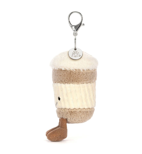 Jellycat Amuseable Coffee-To-Go Bag Charm PLAY-Soft Toys Kids