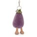 Jellycat Vivacious Aubergine Bag Charm