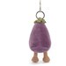 Jellycat Vivacious Aubergine Bag Charm