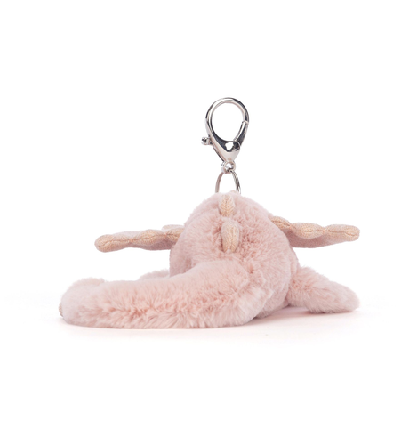 Jellycat Rose Dragon Bag Charm - PLAY-Soft Toys : Kids Clothing NZ ...