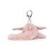 Jellycat Rose Dragon Bag Charm