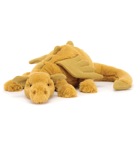 Jellycat Golden Dragon - Medium