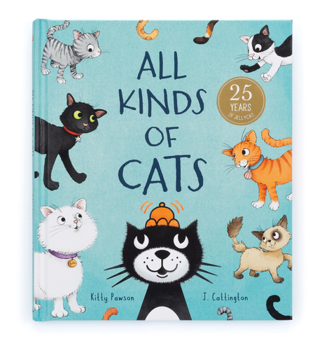 Jellycat All Kinds of Cats Book