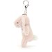 Jellycat Blossom Blush Bunny Bag Charm