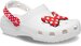 Crocs Toddlers Minnie Mouse Classic Clog - White/Red