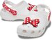 Crocs Toddlers Minnie Mouse Classic Clog - White/Red
