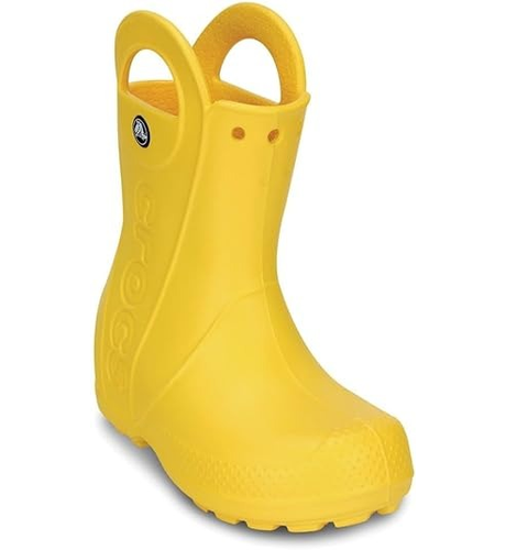 Crocs Kids Handle It Rain Boots - Yellow