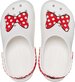 Crocs Kids Minnie Mouse Classic Clog - White/Red