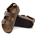 Birkenstock Kids Milano Birkibuc - Mocha (Narrow Width)