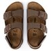 Birkenstock Kids Milano Birkibuc - Mocha (Narrow Width)