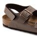 Birkenstock Kids Milano Birkibuc - Mocha (Narrow Width)