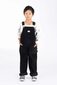 Rock Your Kid Black Cord Overalls