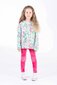 Rock Your Kid Pink Velvet Knee Patch Tights