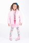 Rock Your Kid Pink Padded Jacket With Lining