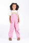 Rock Your Kid Pale Pink Cord Overalls