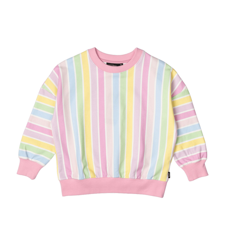 Rock Your Kid Sorbet Stripe Sweatshirt