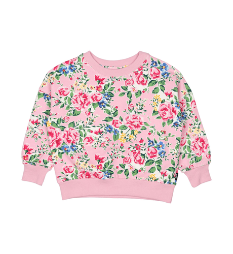 Rock Your Kid Pink Garden Sweatshirt