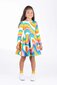 Rock Your Kid Into The Groove L/S Waisted Dress