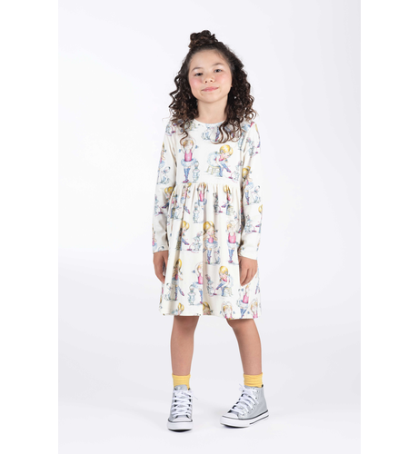 Rock Your Kid Dancers High L/S Waisted Dress