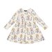 Rock Your Kid Dancers High L/S Waisted Dress