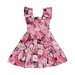Rock Your Kid Rose Garden Shirred Dress