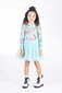 Rock Your Kid Blue Garden L/S Circus Dress