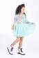 Rock Your Kid Blue Garden L/S Circus Dress