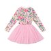 Rock Your Kid Pink Garden L/S Circus Dress