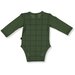 LFOH Riley Bodysuit - Forest Check
