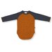 LFOH Levi Raglan L/S Tee - Rust Elements