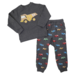 Korango Truck Print Pyjamas - Charcoal