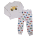 Korango Truck Print Pyjamas - Grey