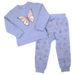 Korango Butterfly Print Pyjamas - Blue Heron
