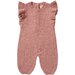 Rylee + Cru Stella Knit Jumpsuit - Heathered Strawberry