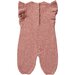 Rylee + Cru Stella Knit Jumpsuit - Heathered Strawberry