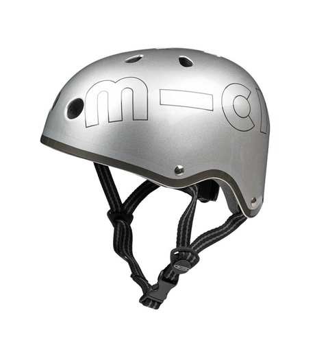 Micro Scooter Helmet - Metallic Silver