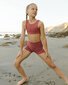 Rylee + Cru Shortie Short - Heathered Strawberry