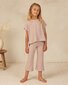 Rylee + Cru Cozy Rib Knit Set - Heathered Mauve
