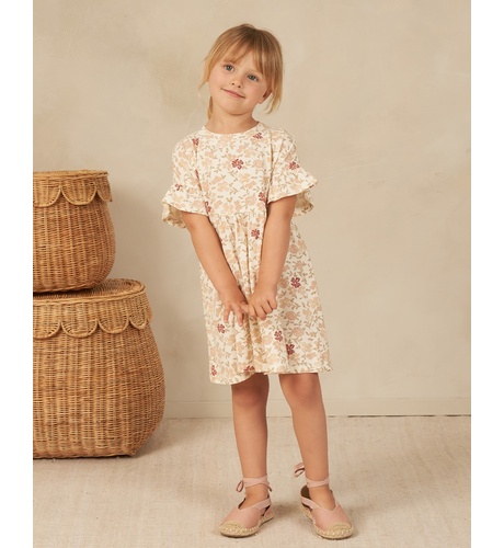 Rylee + Cru Babydoll Dress - Pink Floral