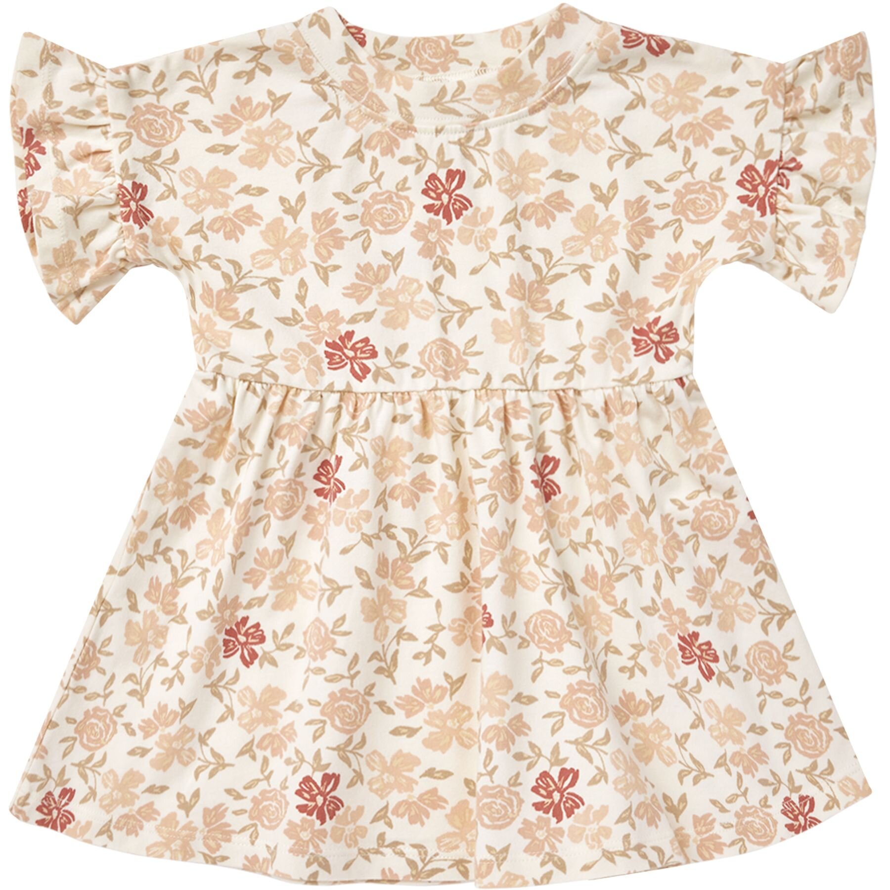 Rylee and Cru Babydoll Dress - Pink Floral Rylee and Cru Babydoll Dress - Pink Floral