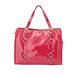 OiOi Rose Patent Leather Tote Bag