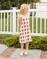 Rylee + Cru Crochet Tank Mini Dress - Strawberry