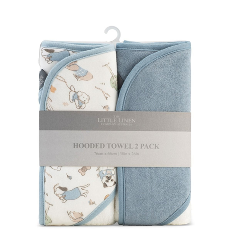 TLLC Hooded Towel 2pk - Barklife Dog