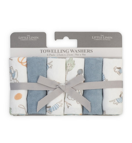 TLLC Towelling Washer 6pk - Barklife Dog