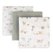 TLLC Muslin 3pk Wraps - Farmyard Lamb
