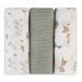 TLLC Muslin 3pk Wraps - Farmyard Lamb