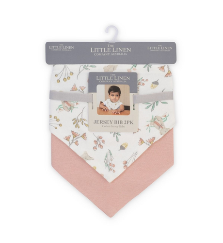 TLLC Jersey Bib 2pk - Harvest Bunny